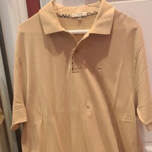 Burberry Beige Polo Shirt for Men
